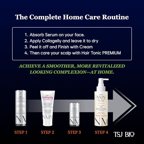 TSJ Bio NMN & NAD+ Hair Tonic - Supports Hair Growth & Scalp Health
