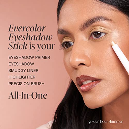 Mally Beauty Evercolor Eyeshadow Stick Iced Plum Shimmer Waterproof Crease-Proof