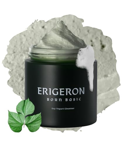 Heartleaf Greek Yogurt Facial Cleanser & Mask with Green Tea – Pore Clearing 3.38 fl oz