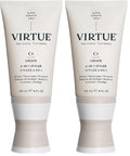 Virtue 6-in-1 Hair Styler & Styling Cream with Heat Protection - 4 Fl Oz Pack of 2