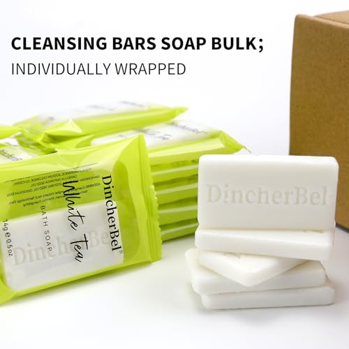 200 Pack Travel Soap Bars - Individually Sealed Rectangular Bulk Set