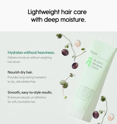 Moisture Repair Hair Cream for Damaged Frizzy Dry Hair - 150g