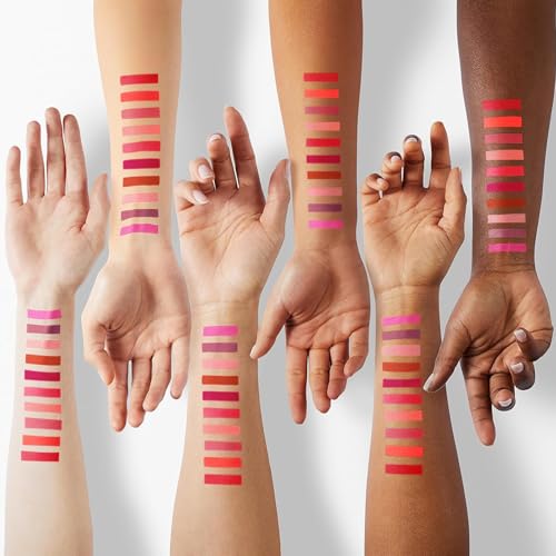 BOBISUKA Cream Lip Color Palette, 10 Colors Matte Lipstick Makeup Palette, Long Lasting Lipstick Palette, Moisturizing Waterproof Lip Creamy Formula For Soft - Daily