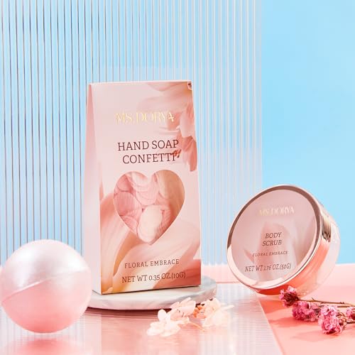 Spa Gift Baskets for Women Mom, Birthday Gifts for Her Wife, - 8 Pcs Relaxing Self Care Gifts Set with Cosmetic Bag & Bubble Bath, Ideal Mothers Day Gifts for Women, Wife, Girlfriend, Mom