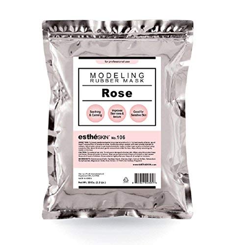 Rose Peel Off Face Mask Powder for Sensitive Skin - 35oz, Korean Beauty