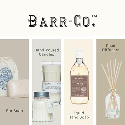 Barr-Co. Original Scent Bath Salts 32 oz - Relaxing Mineral Soak with Vitamin E, Vintage Glass Bottle