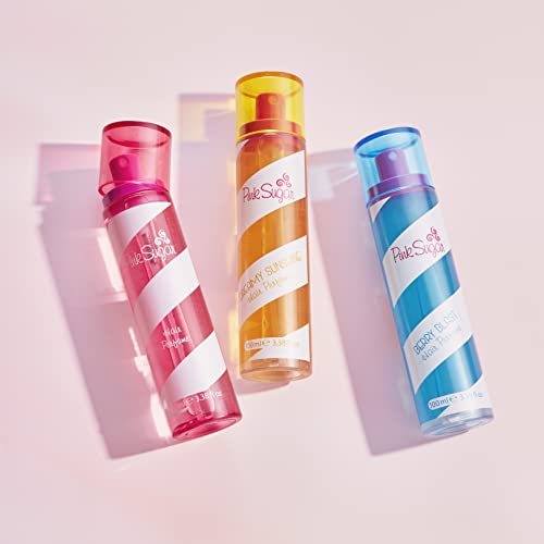 Pink Sugar Body Mist & Hair Perfume Set for Women - Fruity & Gourmand Scent