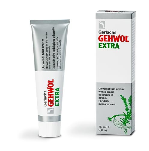 GEHWOL Foot Cream Extra - Healing Foot Care Moisturizer 2.6 oz