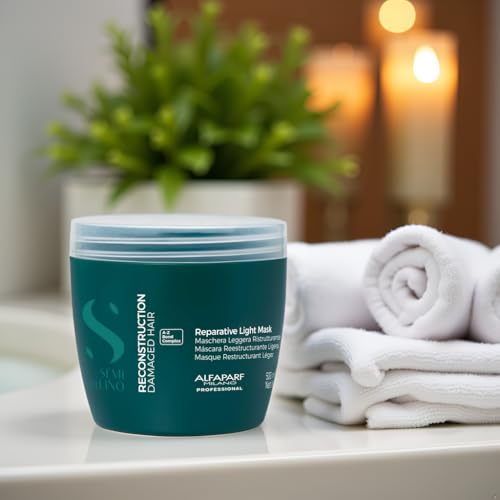Semi di Lino Light Bond Repair Hair Mask - 17.2 oz Deep Conditioning for Damaged Hair