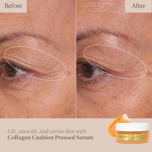 Collagen Cushion Pressed Serum - Anti-Aging Face Cream with Retinol & Peptides