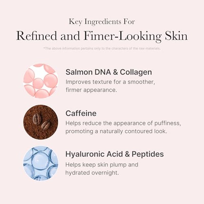 medicube PDRN Pink Shimmer Duo: Salmon DNA Pink Collagen Capsule Cream and PDRN Caffiene Overnight Wrapping Peel Off Facial Mask