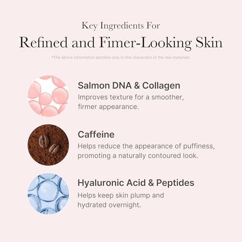 Pink Collagen & PDRN Facial Mask Duo - Overnight Wrapping & Brightening Cream