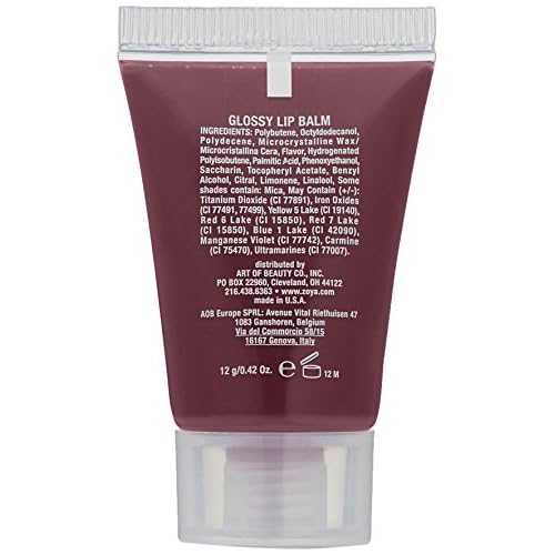 ZOYA Lip Gloss, Visa, 0.42 oz.