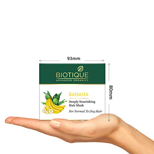 Biotique Banana Hair Mask for Dry & Normal Hair 175g - Nourishing & Deep Conditioning