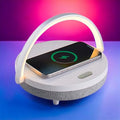 Bedside Lamp with Wireless Charger Touch Control LED Night Light Gift for Women