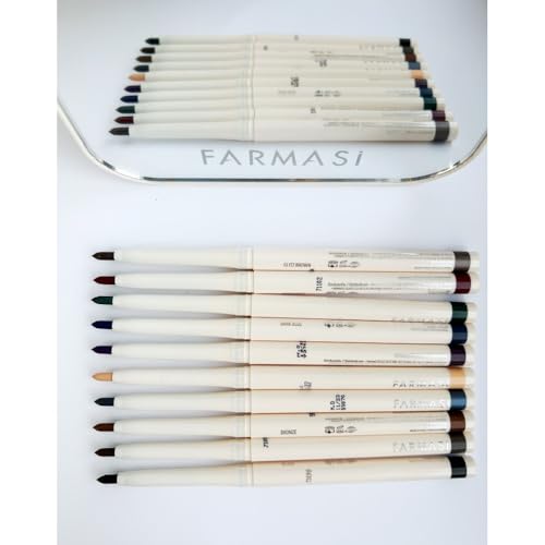 FARMASi Waterproof Eyeliner Pencil, Long Lasting, Smudge Proof, Mechanical Eye Pencil for Eye Makeup, Smooth Application, 0.04 oz, 05 Nude