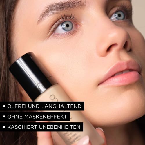 ARTDECO Perfect Teint Foundation Pure Porcelain N°04 0.67 Fl Oz Lightweight Medium to Full Coverage