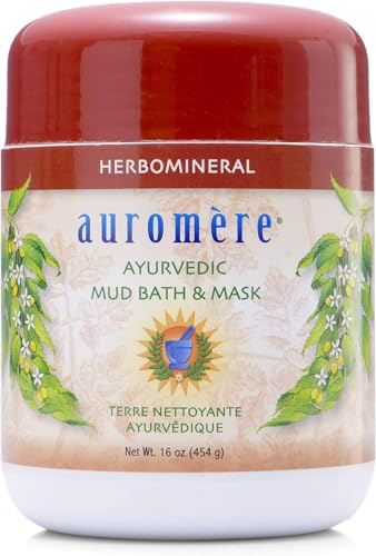Deep Pore Cleansing Clay Mask for Face & Body - 16oz with Ayurvedic Herbs