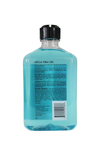 Woody's Mega Firm Hair Gel - 12 oz, 2 Pack, Alcohol-Free, Strong Hold