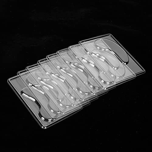 Eye Mask Making Tool for DIY Face Mask Machine, 25pcs Reusable Under Eye Patch Tray Plate Set Facial Mask Machine Accessory