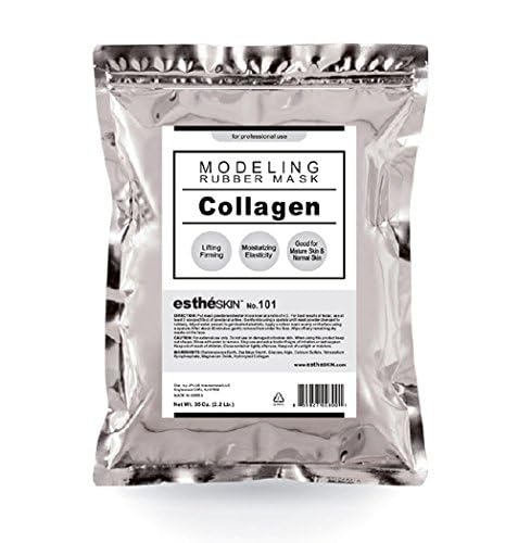 EstheSKIN No.101 Collagen Peel-Off Rubber Mask 35oz – Hydrating & Firming Skin Care