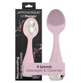 Rechargeable Waterproof Sonic Facial Cleansing Brush with Silicone Massager