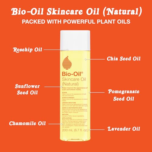 Bio-Oil Fragrance-Free Body Oil Serum for Scars & Stretch Marks - 6.7 Fl Oz