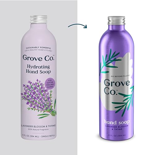Grove Co. Lavender Blossom & Thyme Gel Hand Soap Refill Pack of 3 - 13 fl oz