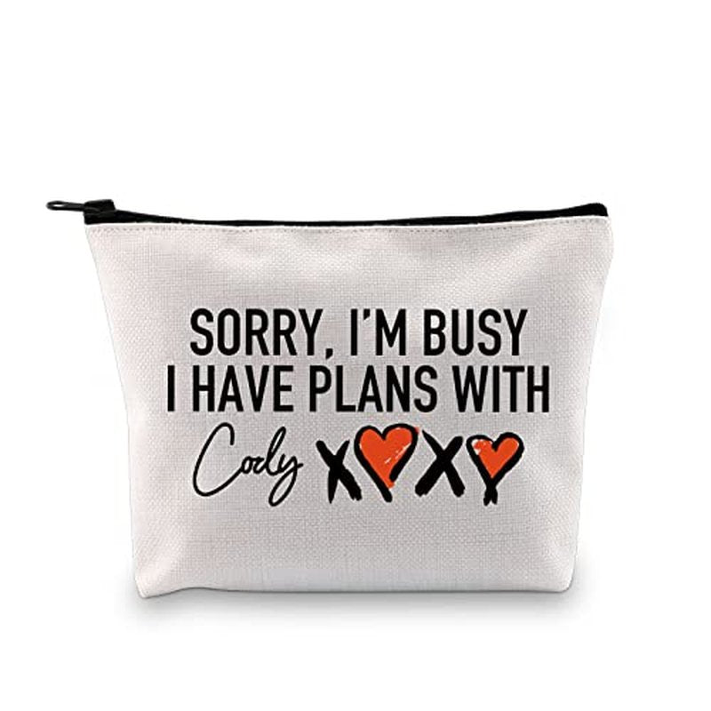 GJTIM Ladies Gym Gift Sorry I¡¯m Busy I have Plans With Cody Fitness Travel Accessory Bag for Fans (Plans With Cody Bag)