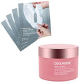 Collagen jelly cream, improves dull skin, reduces fine lines and wrinkles, collagen face mask, hydrates and moisturizing, enhances elasticity, lifts and firms the skin, suitable for all skin types (2
