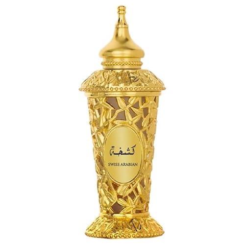 Swiss Arabian Kashkha CPO Luxury Perfume Oil - Long Lasting Signature Scent 0.6 Oz