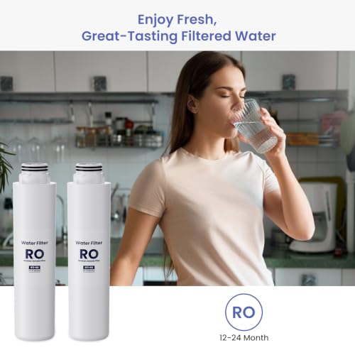 Elovener RT1-RO Water Filter Replacement Pack for Stokk T1 Countertop System, 2 Pack