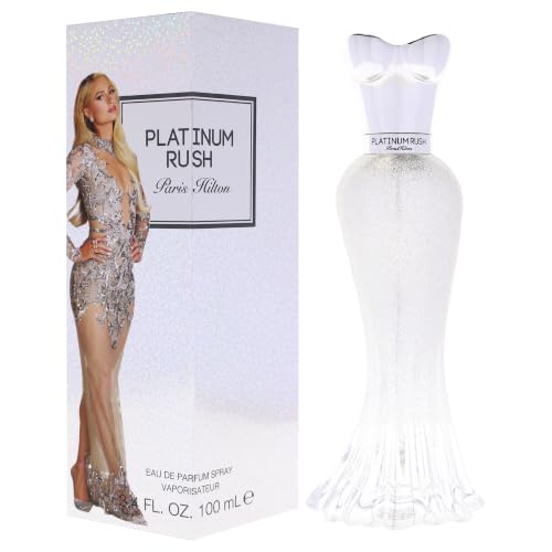 Paris Hilton Platinum Rush Women 3.4 Oz Eau de Parfum Spray - Authentic Fragrance
