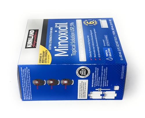 Men's Hair Regrowth Treatment with Minoxidil 5% - 6-Month Supply