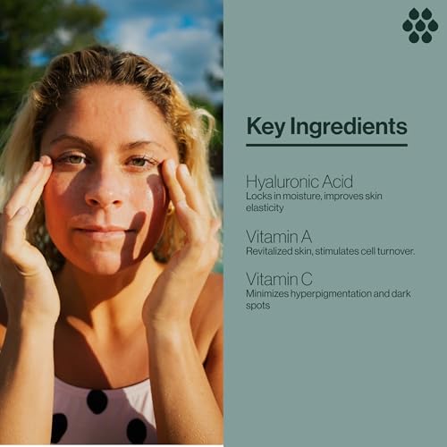 Face Moisturizer for Athletes with Hyaluronic Acid & Anti-Aging Benefits