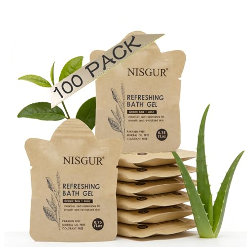Travel Size Body Wash 0.75 oz Pack of 100 Eco-Friendly Hotel Toiletries