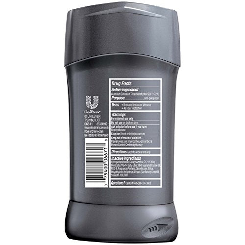 Dove Men+Care Clean Comfort Antiperspirant Deodorant Stick 1.01oz Pack of 16