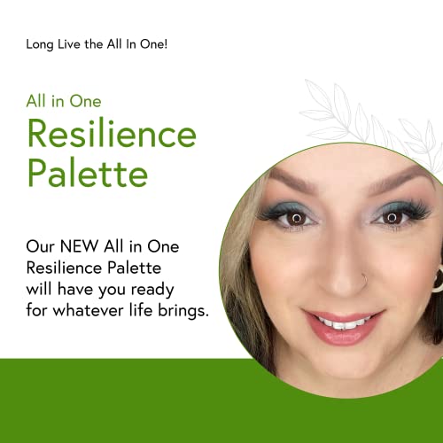 All-in-One Makeup Palette with Eyes, Lips, Cheeks - Vegan & Cruelty-Free