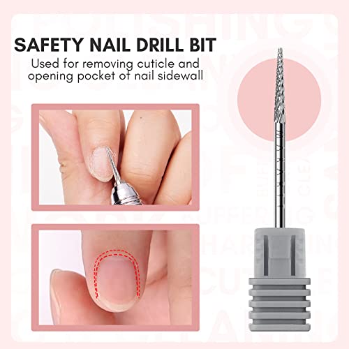 Glamnetic Press-On Nails & Adhesive Nail Tabs - Hailey | Glossy, Semi-Transparent, Short Almond Nails, Reusable | 15 Sizes - 30 Nail Kit with Adhesive Tabs