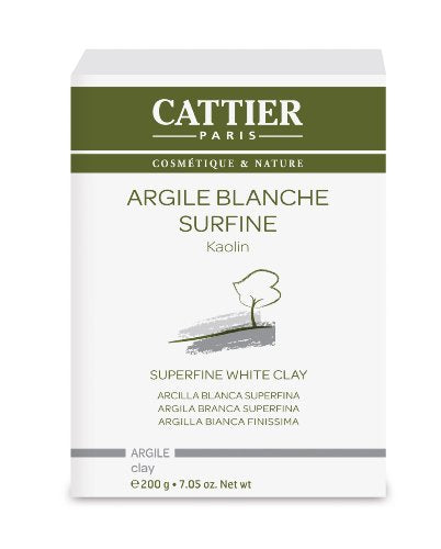 Natural White Clay for Skincare Masks & Toxins Removal - 100g