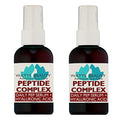 Watts Beauty Multi-Peptide Face & Neck Serum 2 Pack, 4 oz Each, Hydrating & Anti-Aging