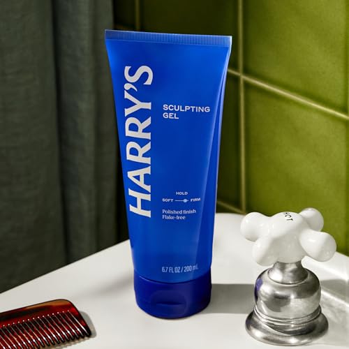 Harry's Sculpting Hair Gel for Men with Firm Hold and Polished Finish - 6.7 fl oz - Alcohol-Free Formula