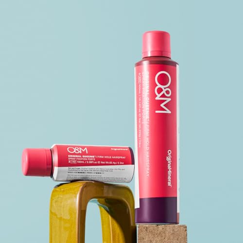O&M Original Queenie 10.1oz Vegan Firm Hold Hair Spray with UV Protection