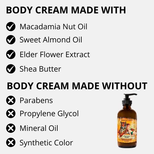 Barefoot Venus Apricot Brandy Macadamia Nut & Almond Oil Body Cream 8 oz