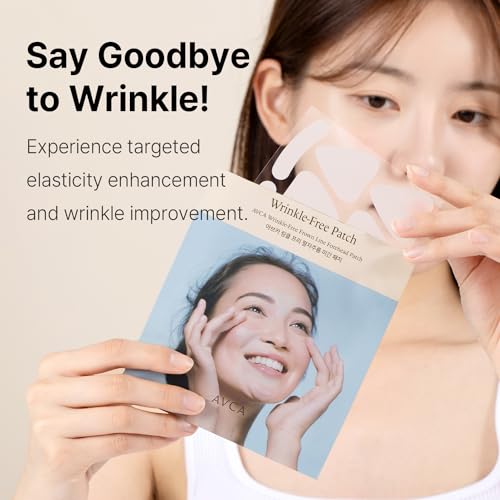 Wrinkle Repair Patches for Frown Lines and Smile Lines - 55 Count Pack of 3