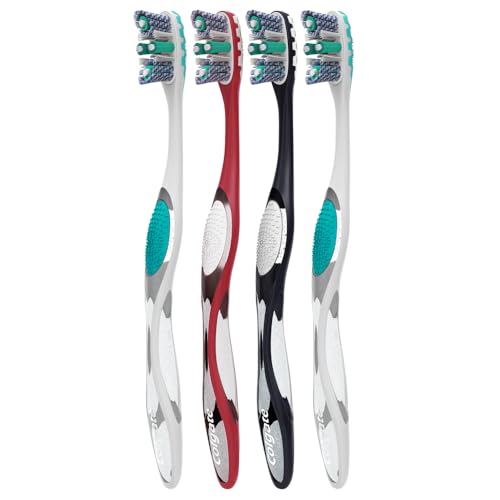 Colgate 360 Advanced Whitening Soft Toothbrush Pack - 8 Count, Gentle Oral Cleaning