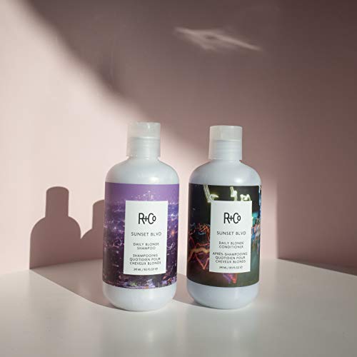 Blonde Conditioner 8.5 Fl Oz - R+Co Sunset Blvd Hair Care for Shine & Moisture