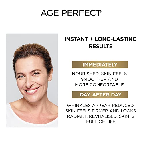 L'Oréal Age Perfect Cell Renew Revitalising Day Cream - 50ml, Anti-Wrinkle & Firming Moisturizer