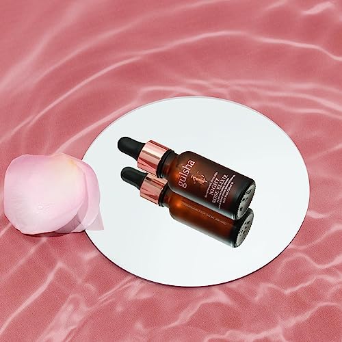 Gülsha Regenerative Night Rose Elixir – Anti-Aging Face Serum with Hyaluronic Acid & Peptides, 0.61 fl oz