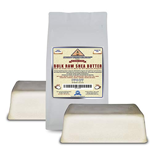 32 Oz Organic Unrefined African Shea Butter Block - Anti-Aging & Dry Skin Care